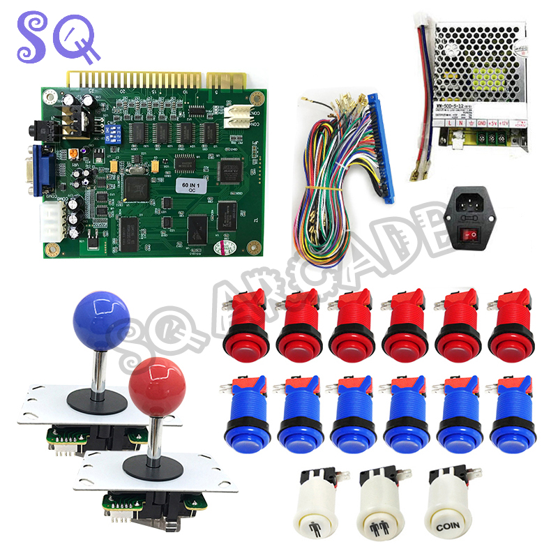 Arcade Button Pcb - ชุดคิท DIY ตู้เกมอาร์เคด 60 in 1