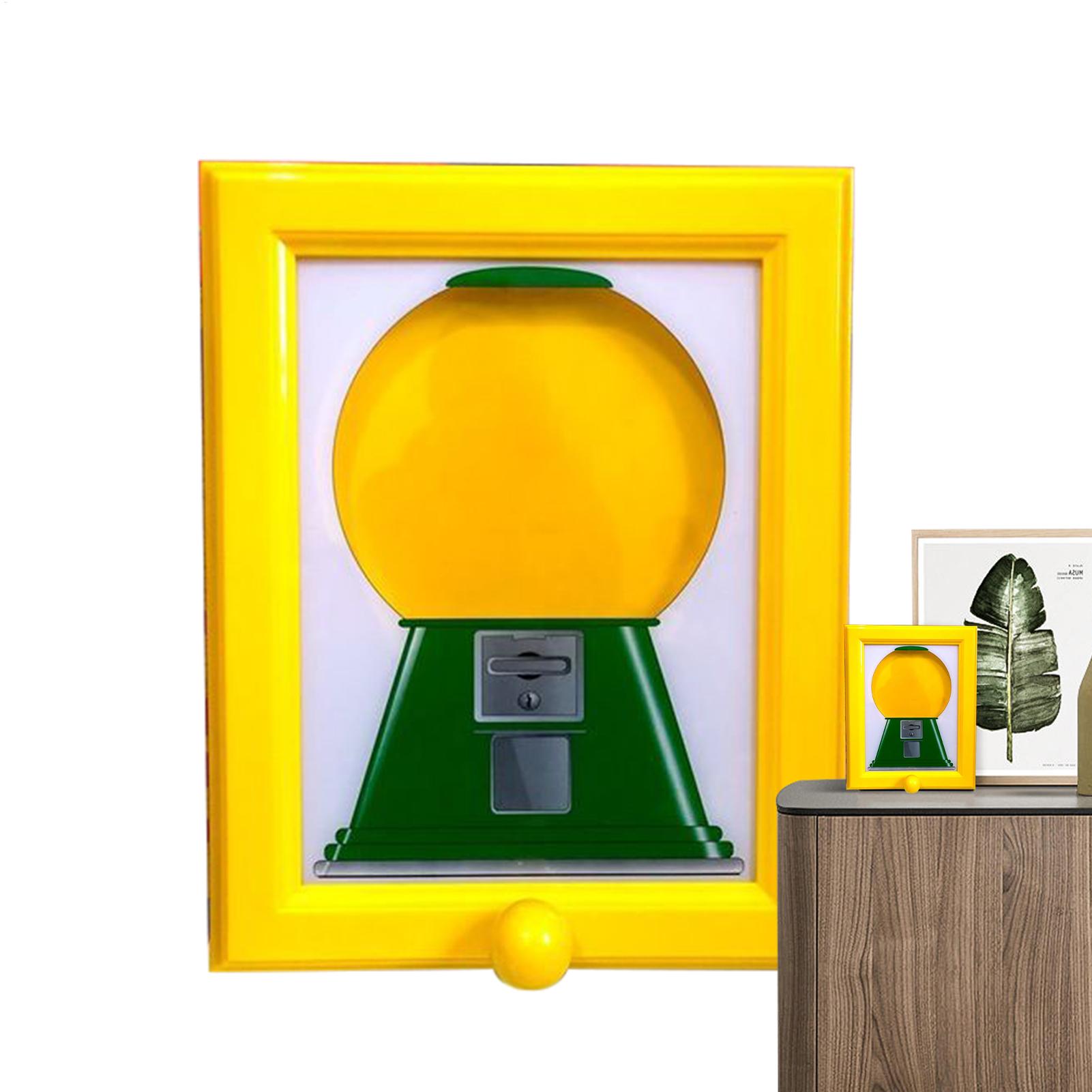Candy Vending Machine - กรอบรูปตู้จำหน่ายลูกอม/ขนม ดีไซน์สร้างสรรค์ ตู้ขายของเล่น/ขนมขบเคี้ยวในกรอบรูป สำหรับงานปาร์ตี้