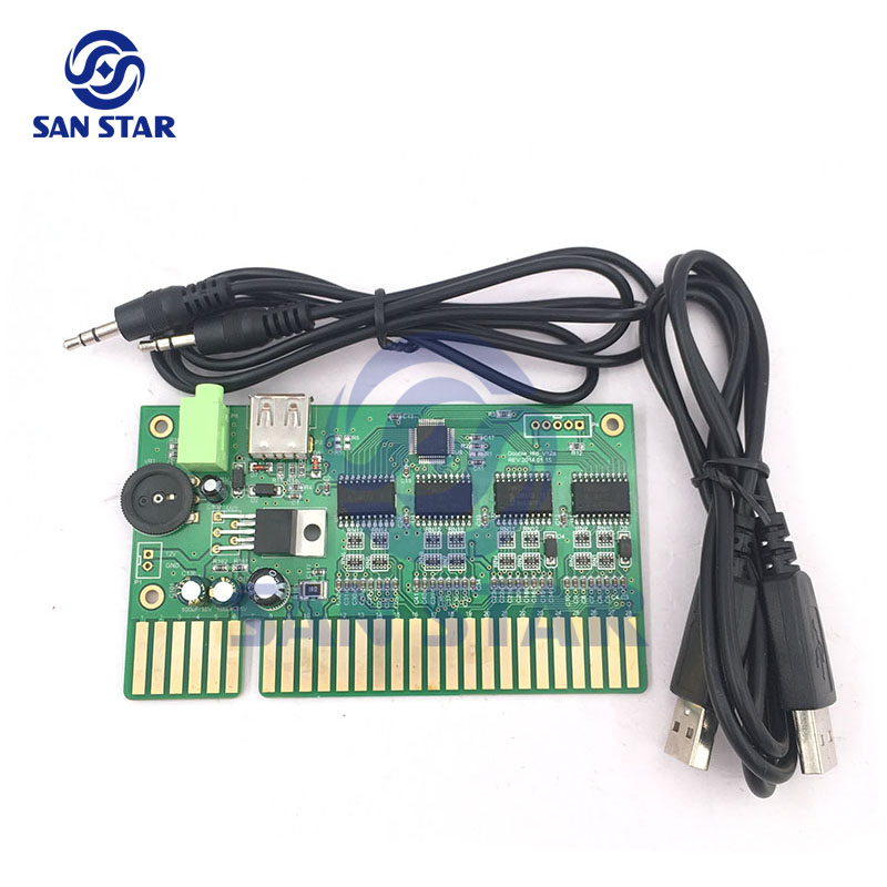 Arcade Button Pcb - PC JAMMA USB Converter สำหรับ Hyperspin