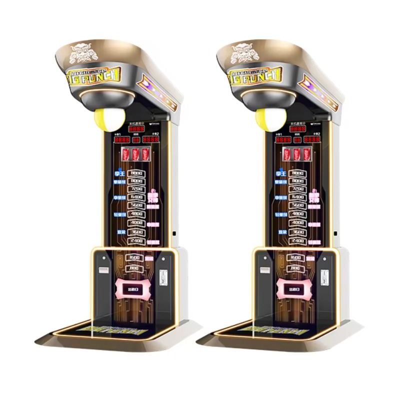 Arcade Games Vending - เครื่องเกมส์ชกมวยอัตโนมัติแบบหยอดเหรียญ รุ่น Ultimate Big Punching สำหรับธุรกิจเกมส์อีสปอร์ต