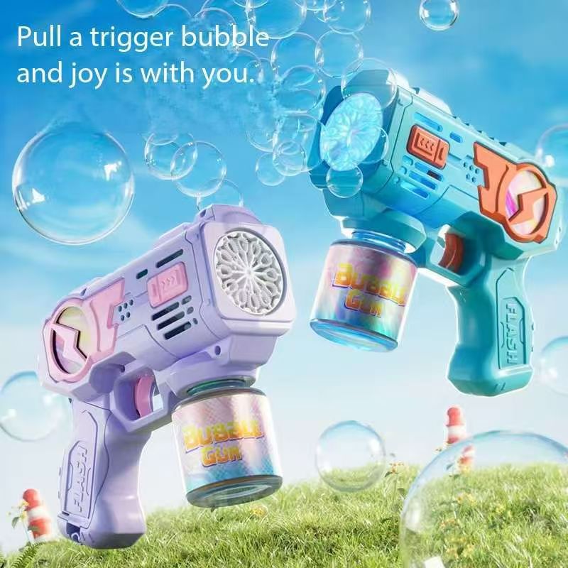 Bubble Gum Machine - 2026 เครื่องเป่าฟองอัตโนมัติเต็มรูปแบบ ปืนยิงฟองสบู่ ของเล่นฟองสบู่กลางแจ้งสำหรับเด็ก ของเล่นฟองสบู่ฤดูร้อน ของขวัญสำหรับเด็ก