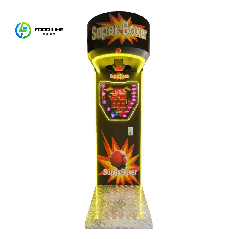 Arcade Game Coin - เครื่องเกมต่อยมวยอิเล็กทรอนิกส์แบบหยอดเหรียญ รุ่น Ultimate Big Punch Power