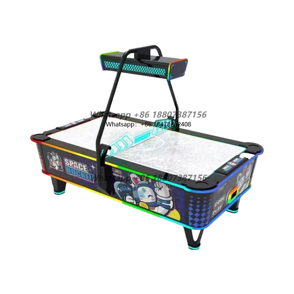 Arcade Game Coin - เครื่องเล่นฮอกกี้น้ำแข็งสำหรับเด็กและผู้ใหญ่ แบบหยอดเหรียญ รองรับผู้เล่นสองคน