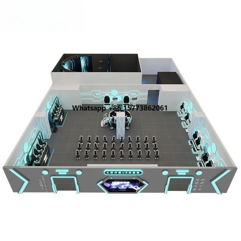 9D Vr Simulator - สวนสนุกเสมือนจริง 2027 เครื่องเล่นเกม VR รุ่นใหม่ ผู้จัดจำหน่ายเครื่องจำลองเกม