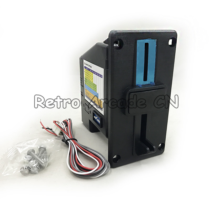 Arcade Games Vending - CL LEDโลโก้ตัวรับเหรียญสำหรับอิเล็กทรอนิกส์ลงตัวเลือกเหรียญกลไกเครื่องหยอดเหรียญMechสำหรับเกมอาเขตตู้