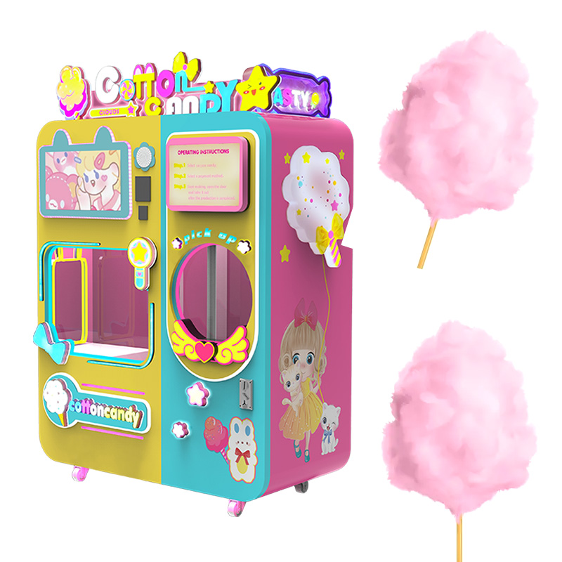 เครื่องขายขนมสายไหมอัตโนมัติแบ - Candy Vending Machine บทวิจารณ์และราคา