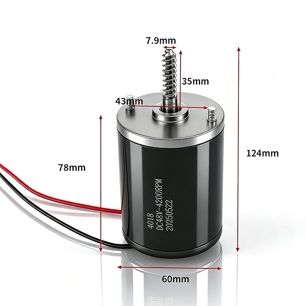 มอเตอร์ DC ความเร็วสูง 48V 250 - Crane Claw Motor บทวิจารณ์และราคา
