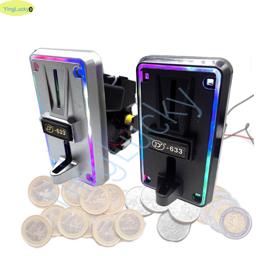 ตัวรับเหรียญแบบหลายชนิดพร้อมไฟ - Arcade Vending Machine บทวิจารณ์และราคา