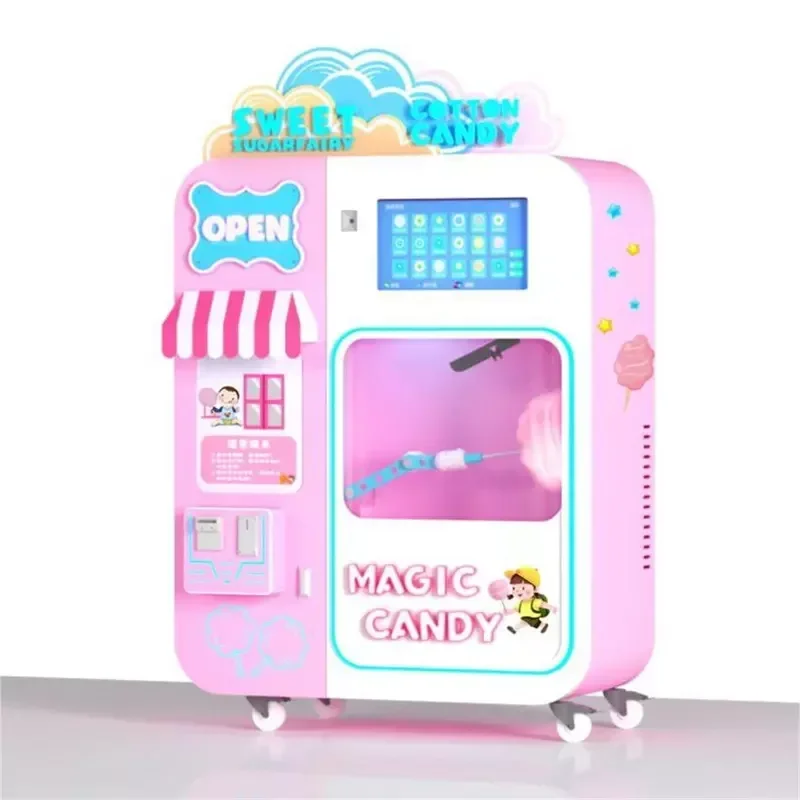 เครื่องทำสายไหมแบบกำหนดเองสำหร - Candy Vending Machine บทวิจารณ์และราคา