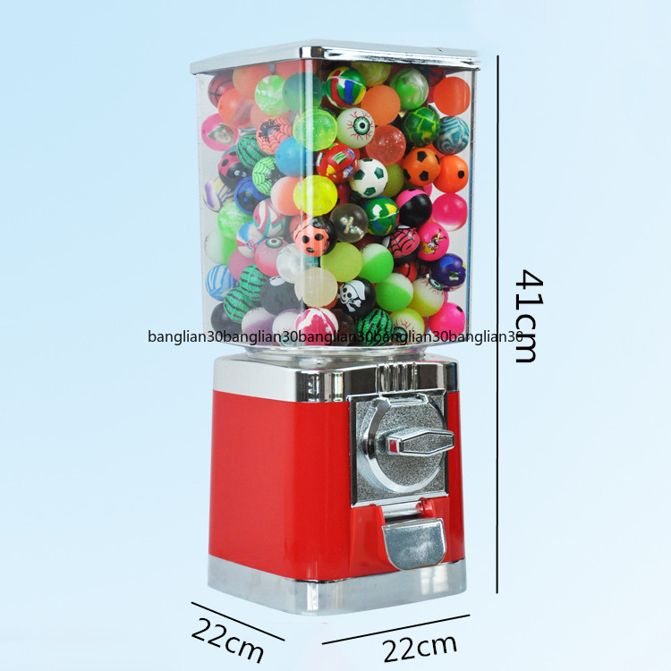 ตู้ขายลูกบอลเด้งดึ๋งแบบหยอดเหร - Candy Vending Machine บทวิจารณ์และราคา