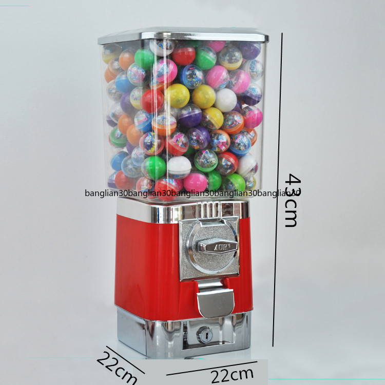 ตู้ขายลูกบอลเด้งดึ๋งแบบหยอดเหร - Candy Vending Machine บทวิจารณ์และราคา