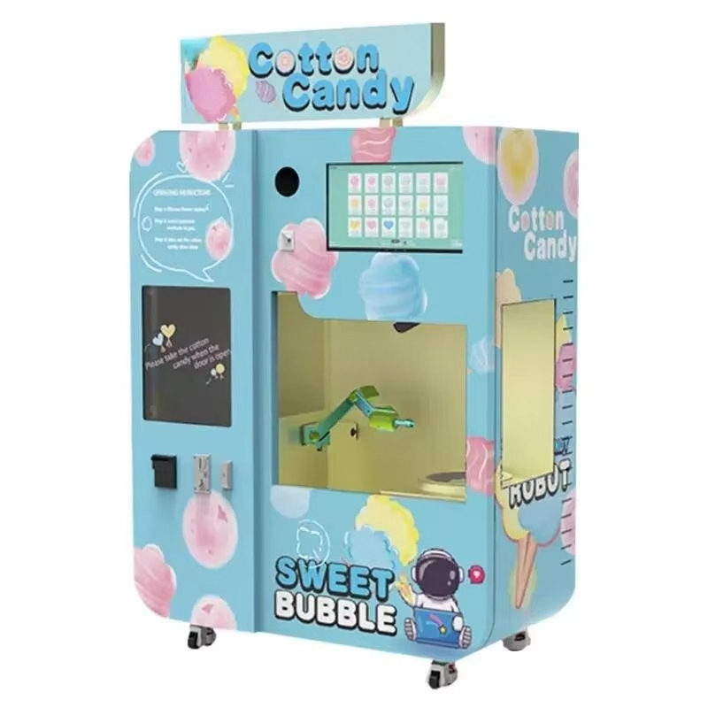 เครื่องทำสายไหมอัตโนมัติเต็มรู - Candy Vending Machine บทวิจารณ์และราคา