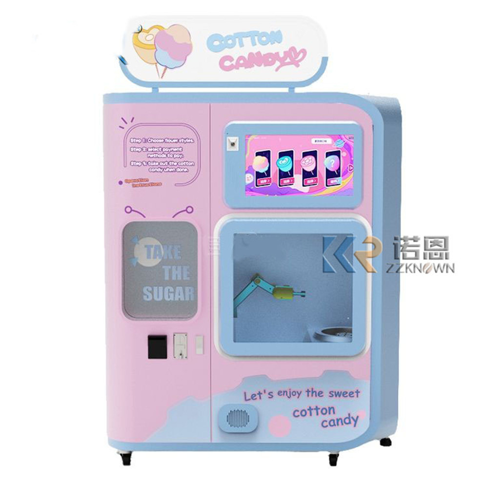 เครื่องทำสายไหมอัตโนมัติคุณภาพ - Candy Vending Machine บทวิจารณ์และราคา