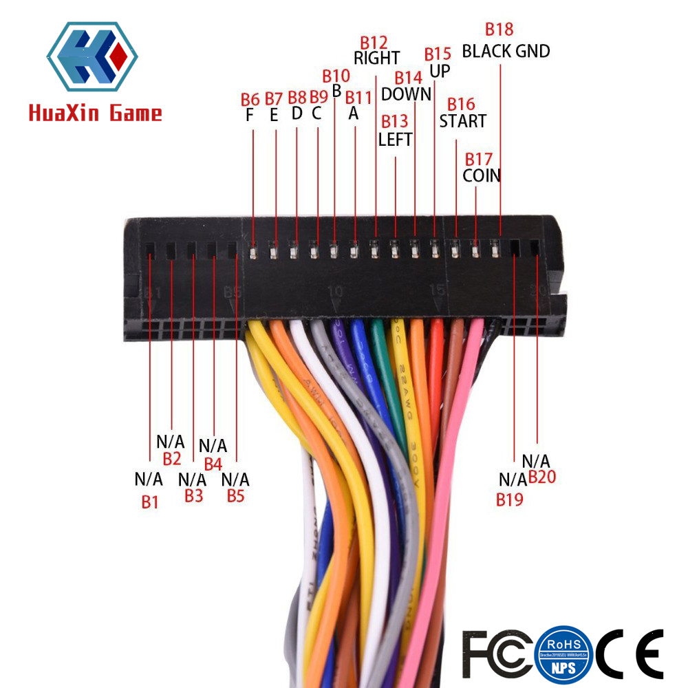 อาเขต40 Pin ตู้สายรัด PCB สำหร - Arcade Button Pcb บทวิจารณ์และราคา