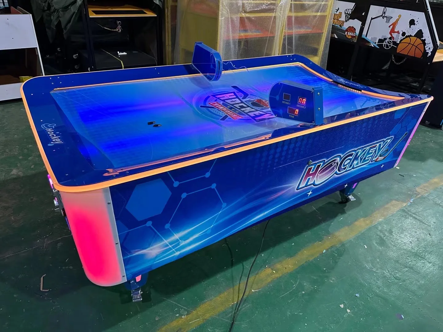 เครื่องเล่นเกมฮอกกี้อากาศแบบหย - Arcade Game Coin บทวิจารณ์และราคา