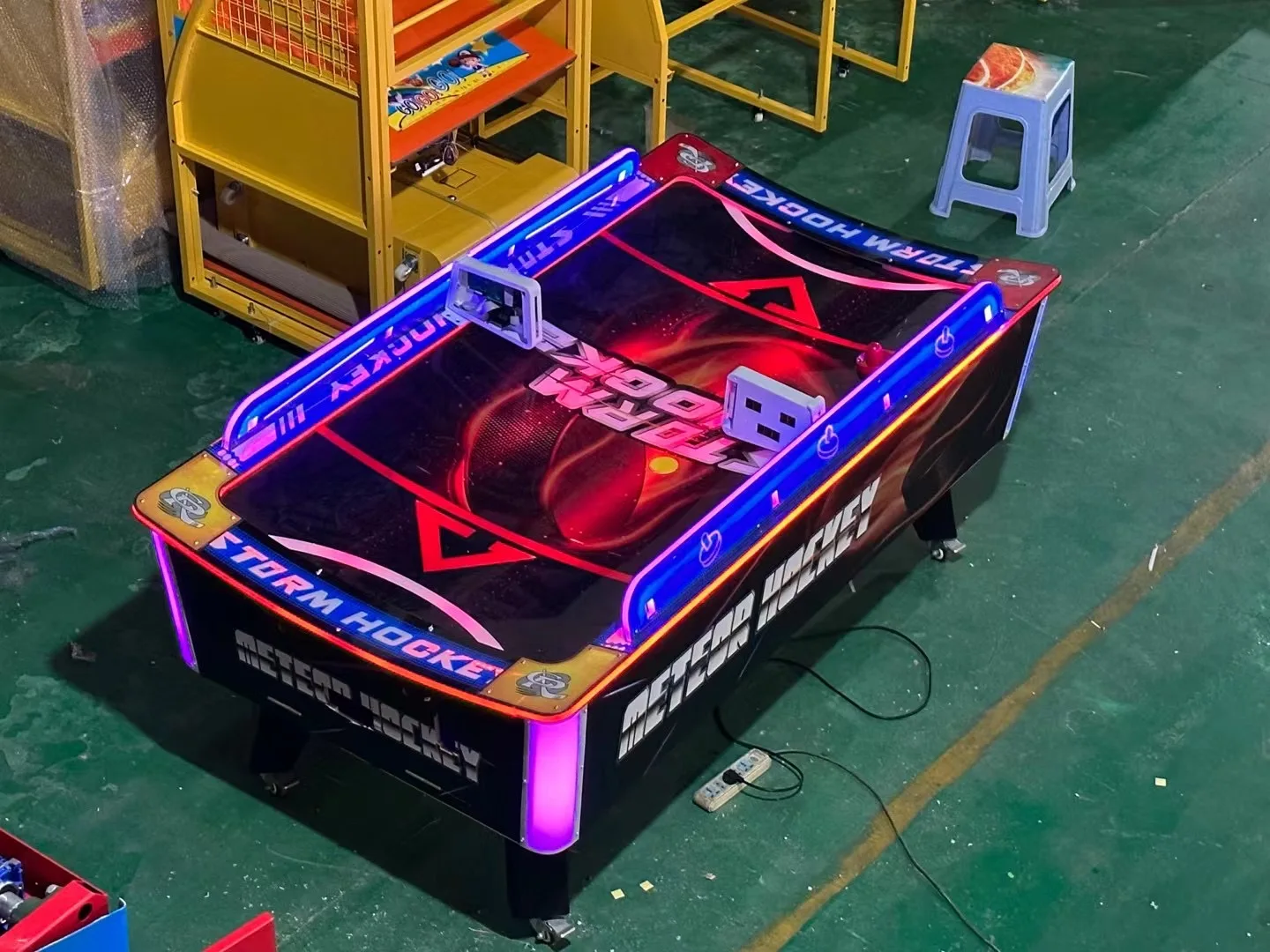 เครื่องเล่นเกมฮอกกี้อากาศแบบหย - Arcade Game Coin บทวิจารณ์และราคา