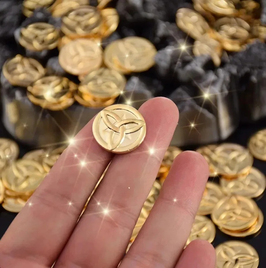 เหรียญโมราโลหะผสมสังกะสี 10 ชิ - Arcade Game Coin บทวิจารณ์และราคา