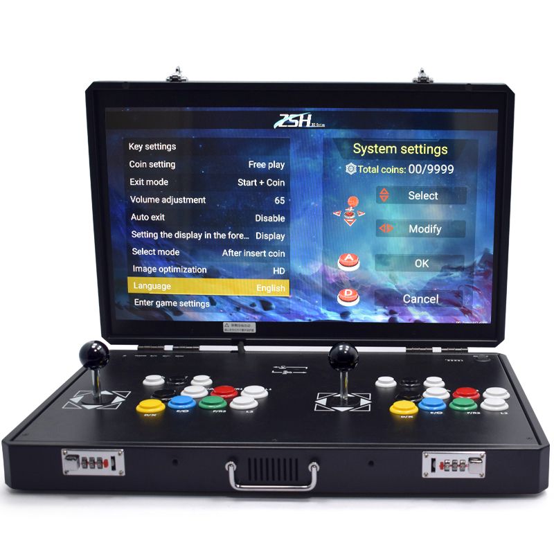 24 นิ้ว LCD Pandora กล่อง ZSH  - Arcade Button Pcb บทวิจารณ์และราคา