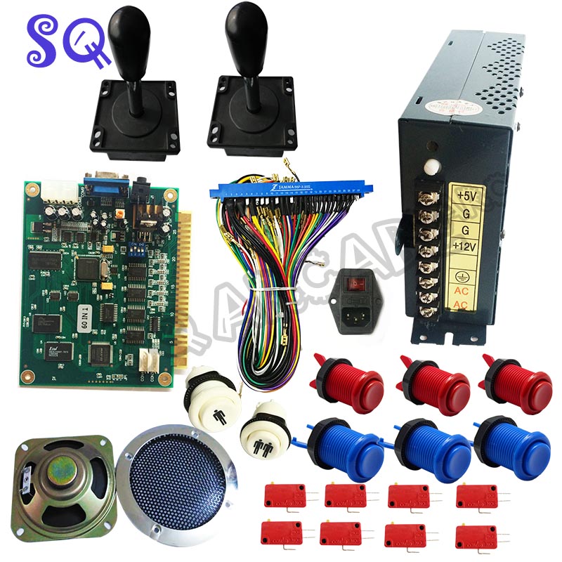 คลาสสิกเกม JAMMA Arcade 60 In  - Arcade Button Pcb บทวิจารณ์และราคา
