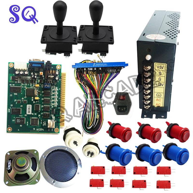 คลาสสิกเกม JAMMA Arcade 60 In  - Arcade Button Pcb บทวิจารณ์และราคา