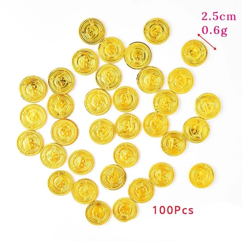เหรียญทองโจรสลัดปลอม 50 ชิ้น ท - Arcade Game Coin บทวิจารณ์และราคา