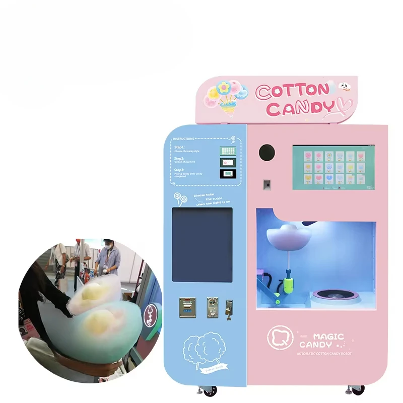 เครื่องทำสายไหมแบบกำหนดเองได้  - Candy Vending Machine บทวิจารณ์และราคา