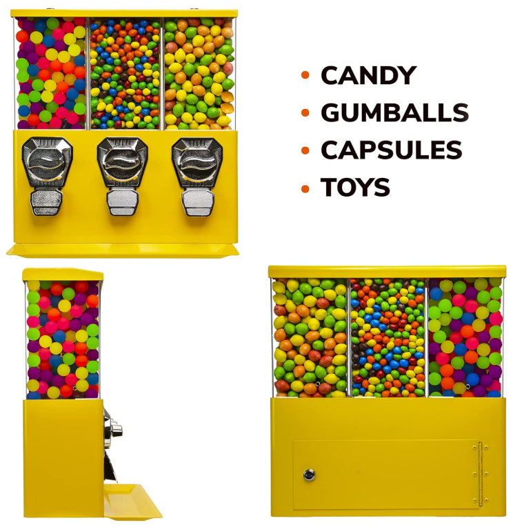 ตู้จำหน่ายขนมสามในหนึ่งรุ่นยอด - Candy Vending Machine บทวิจารณ์และราคา