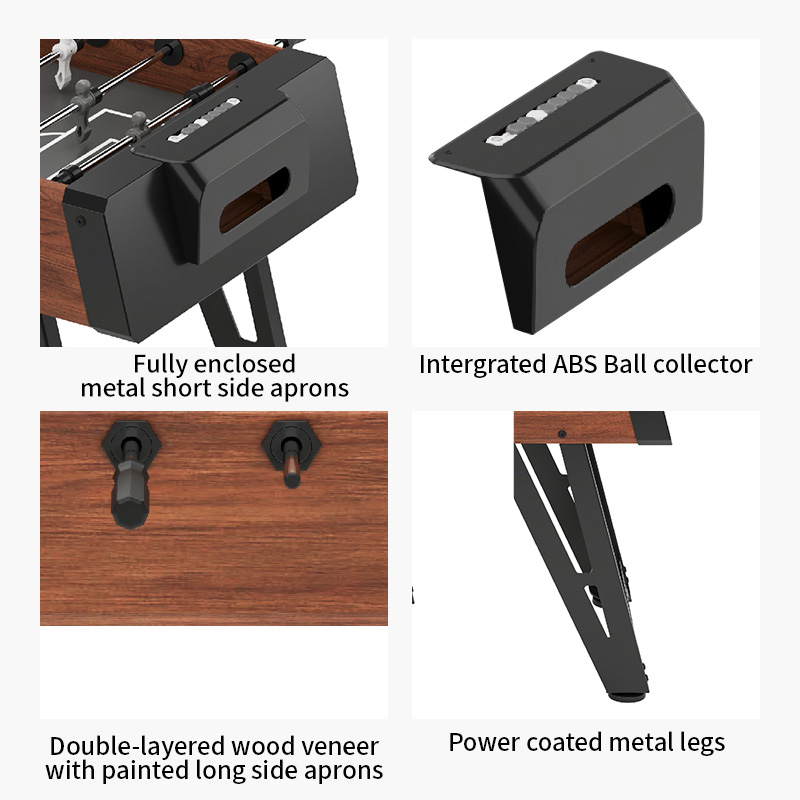 โต๊ะฟุตบอลคุณภาพสูงแบบปรับแต่ง - Foosball Table Commercial บทวิจารณ์และราคา